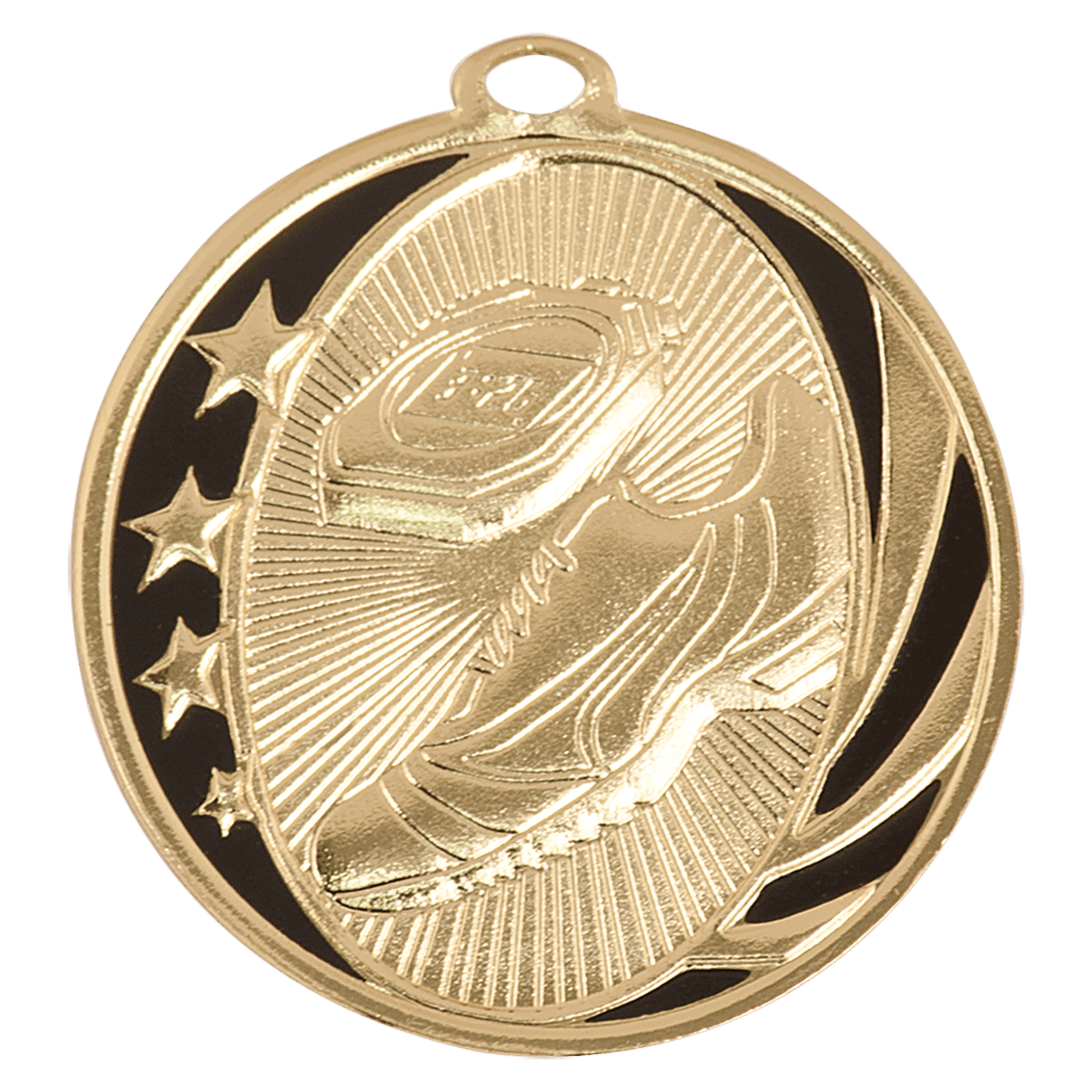 Track MidNite Star Medal-Gold-AKD Ink