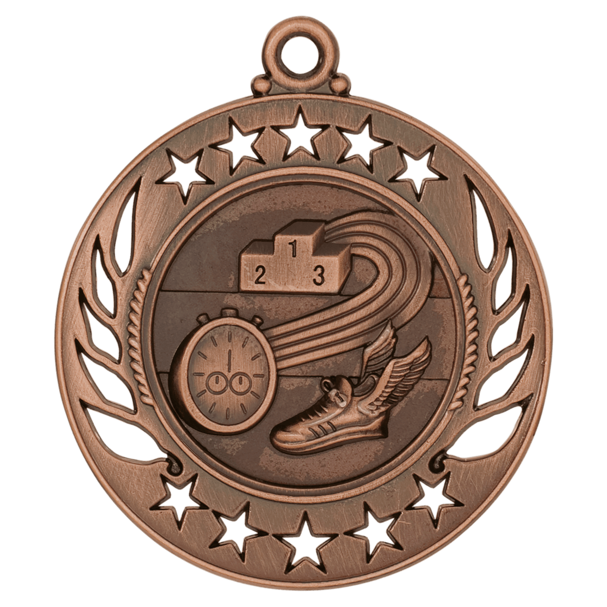 Track Galaxy Medal-Bronze-AKD Ink