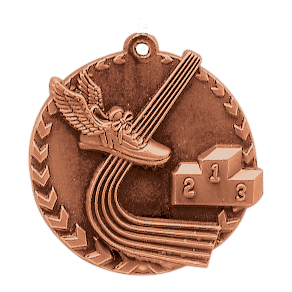 Track Millennium Medal-Bronze-AKD Ink