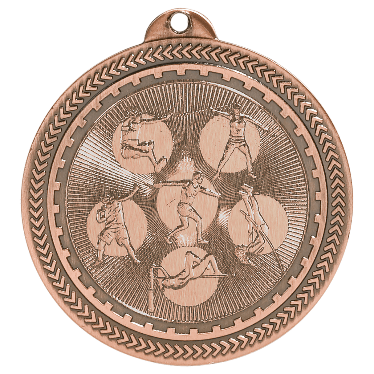 Track & Field BriteLazer Medal-Bronze-AKD Ink