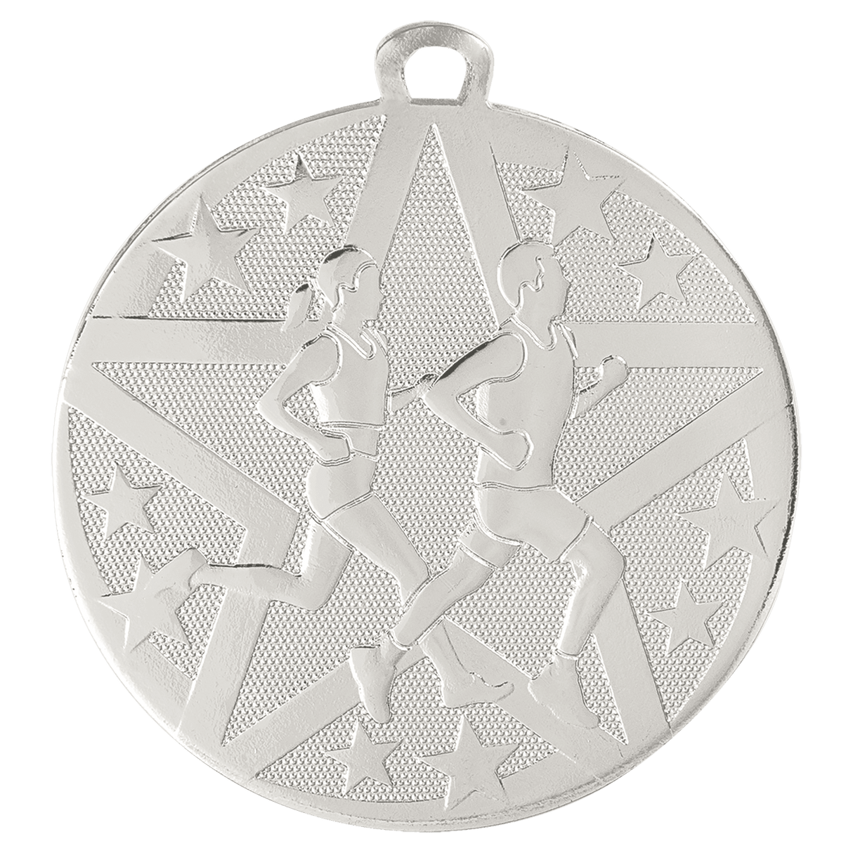 Cross Country Superstar Medal-Silver-AKD Ink