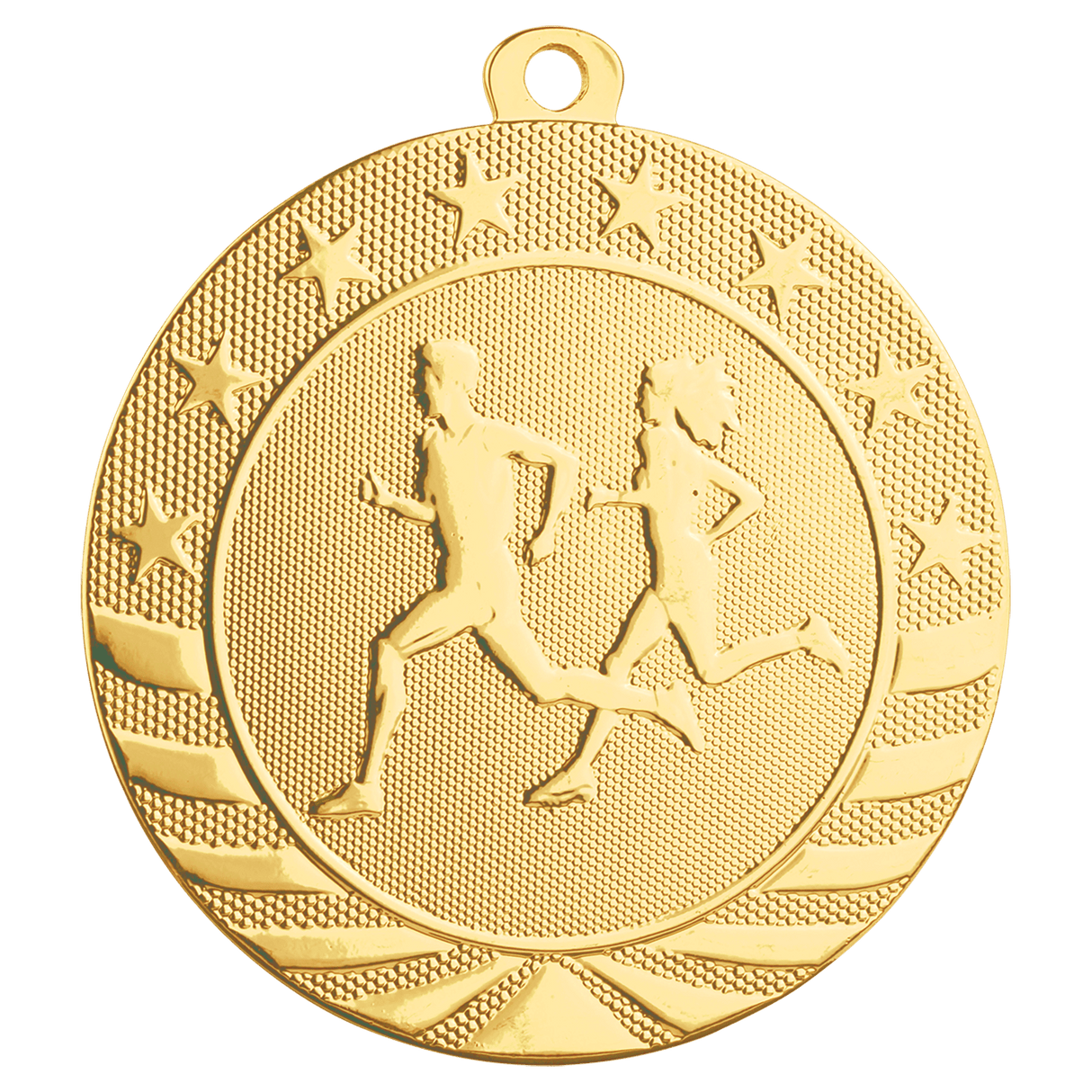 Cross Country Starbrite Medal-Gold-AKD Ink