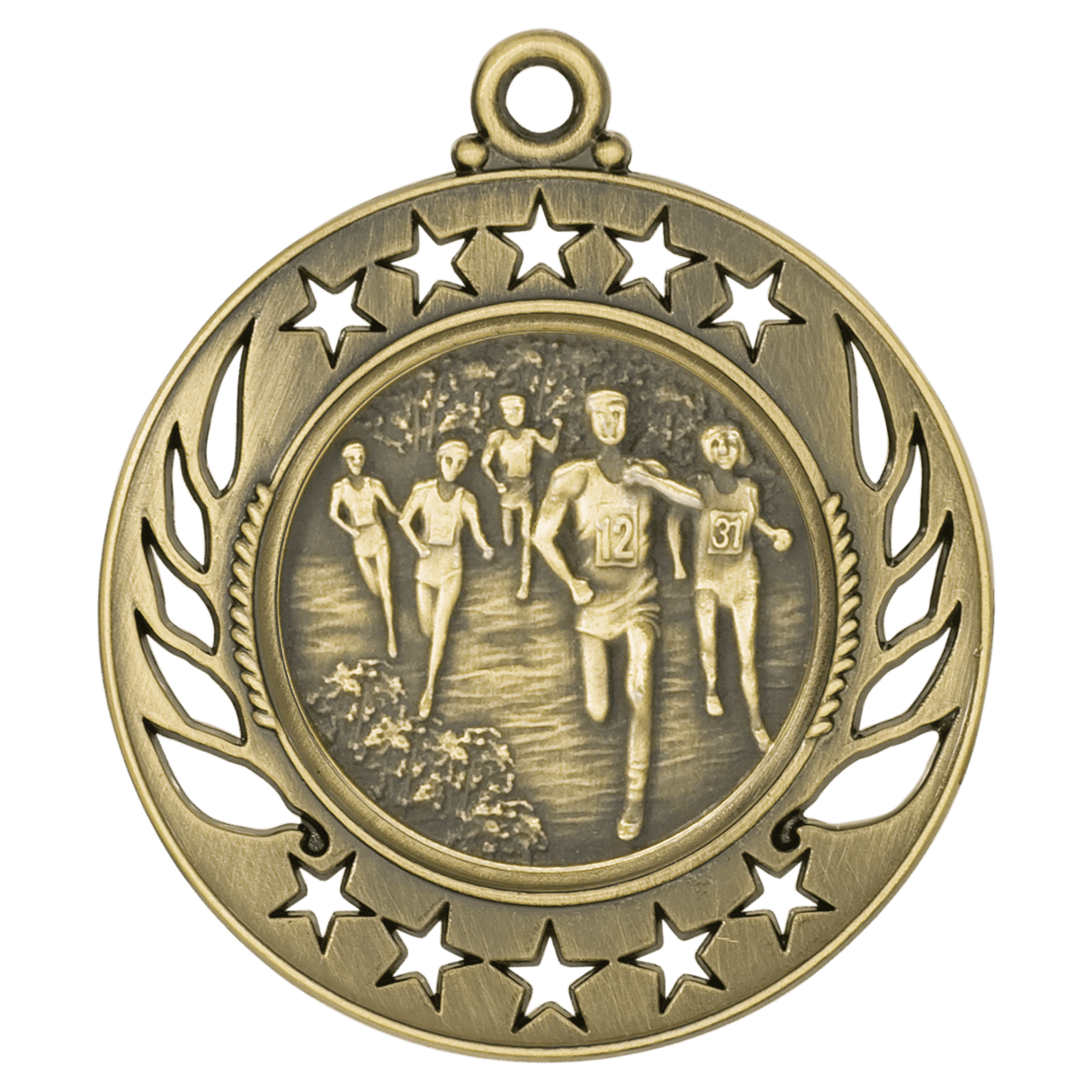 Cross Country Galaxy Medal-Gold-AKD Ink
