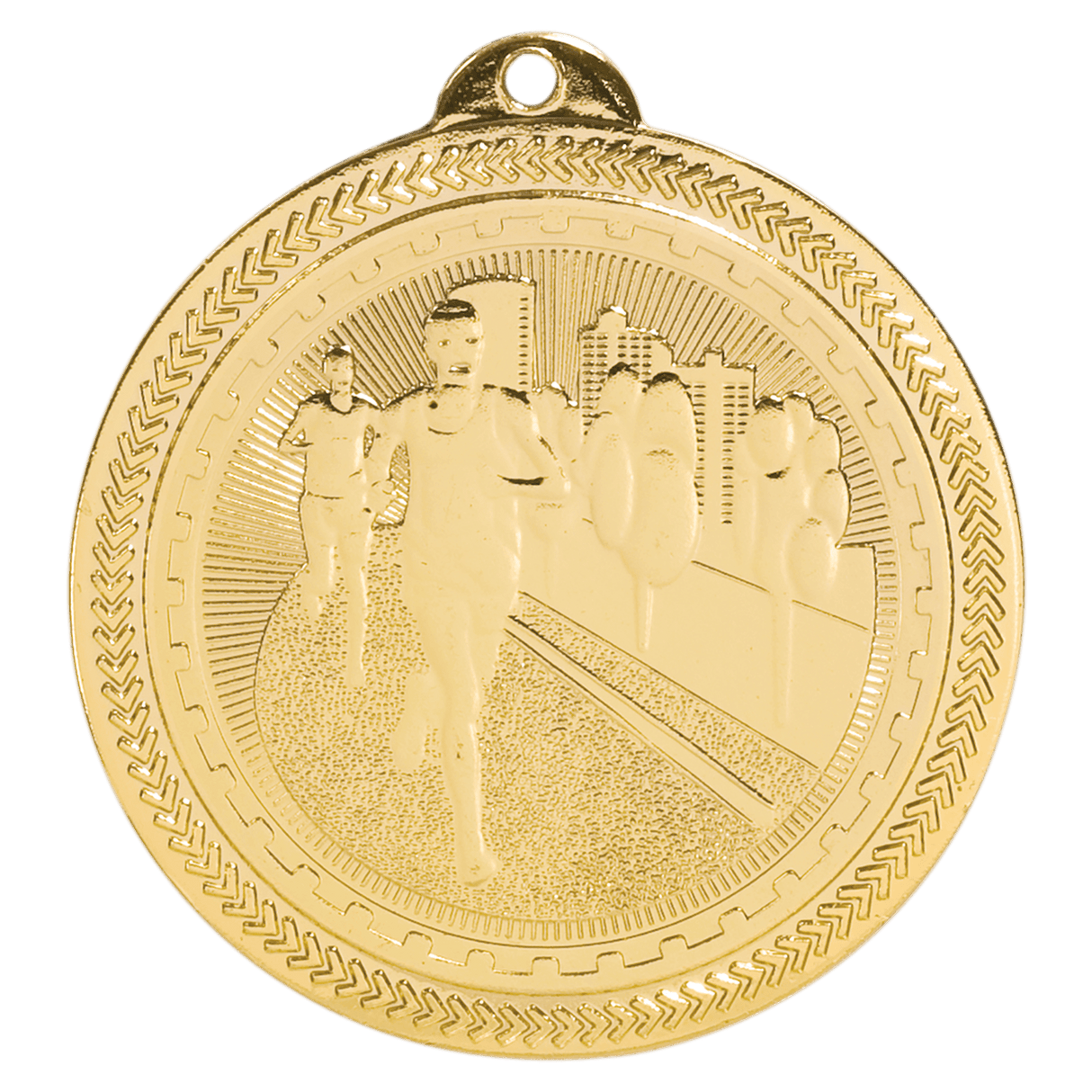 Cross Country BriteLazer Medal-Gold-AKD Ink