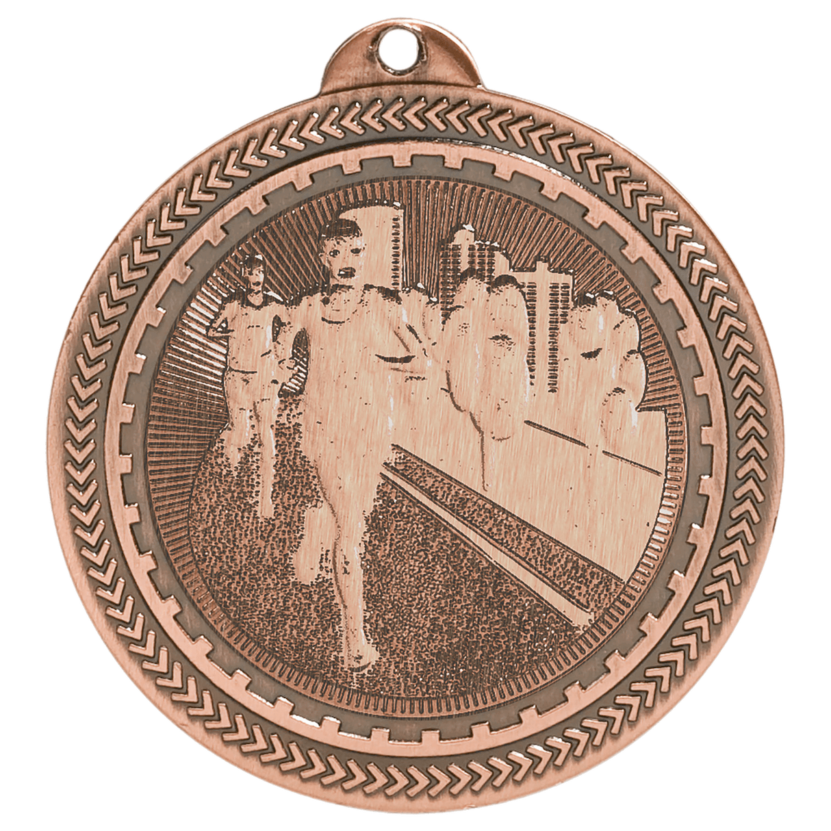 Cross Country BriteLazer Medal-Bronze-AKD Ink