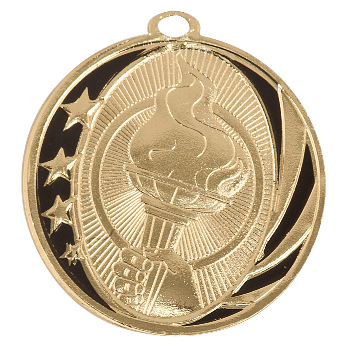 Torch MidNite Star Medal-Gold-AKD Ink