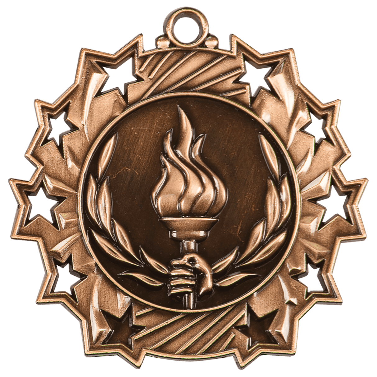 Torch Ten Star Medal-Bronze-AKD Ink