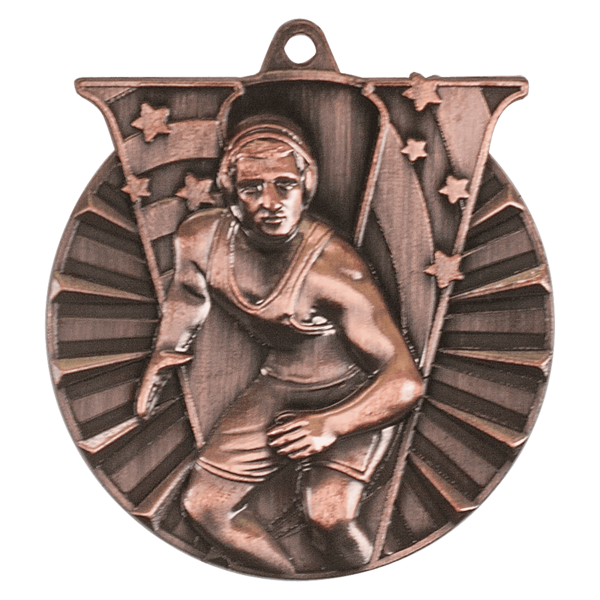Wrestling Victory Medal-Bronze - AKD Ink