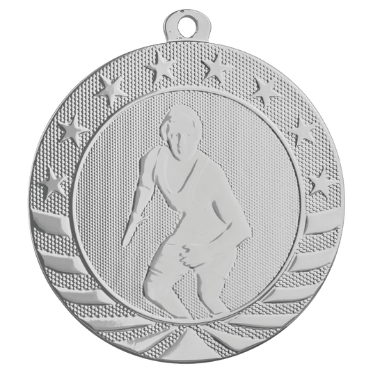Male Wrestling Starbrite Medal-Silver