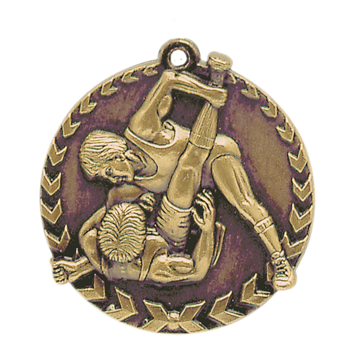 Wrestling Millennium Medal-Gold - AKD Ink