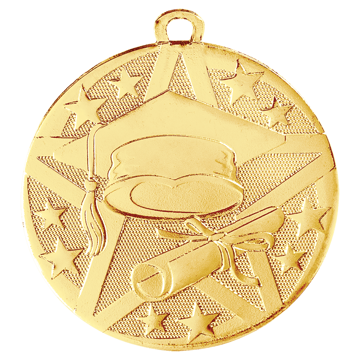 Graduate Superstar Medal-Gold-AKD Ink