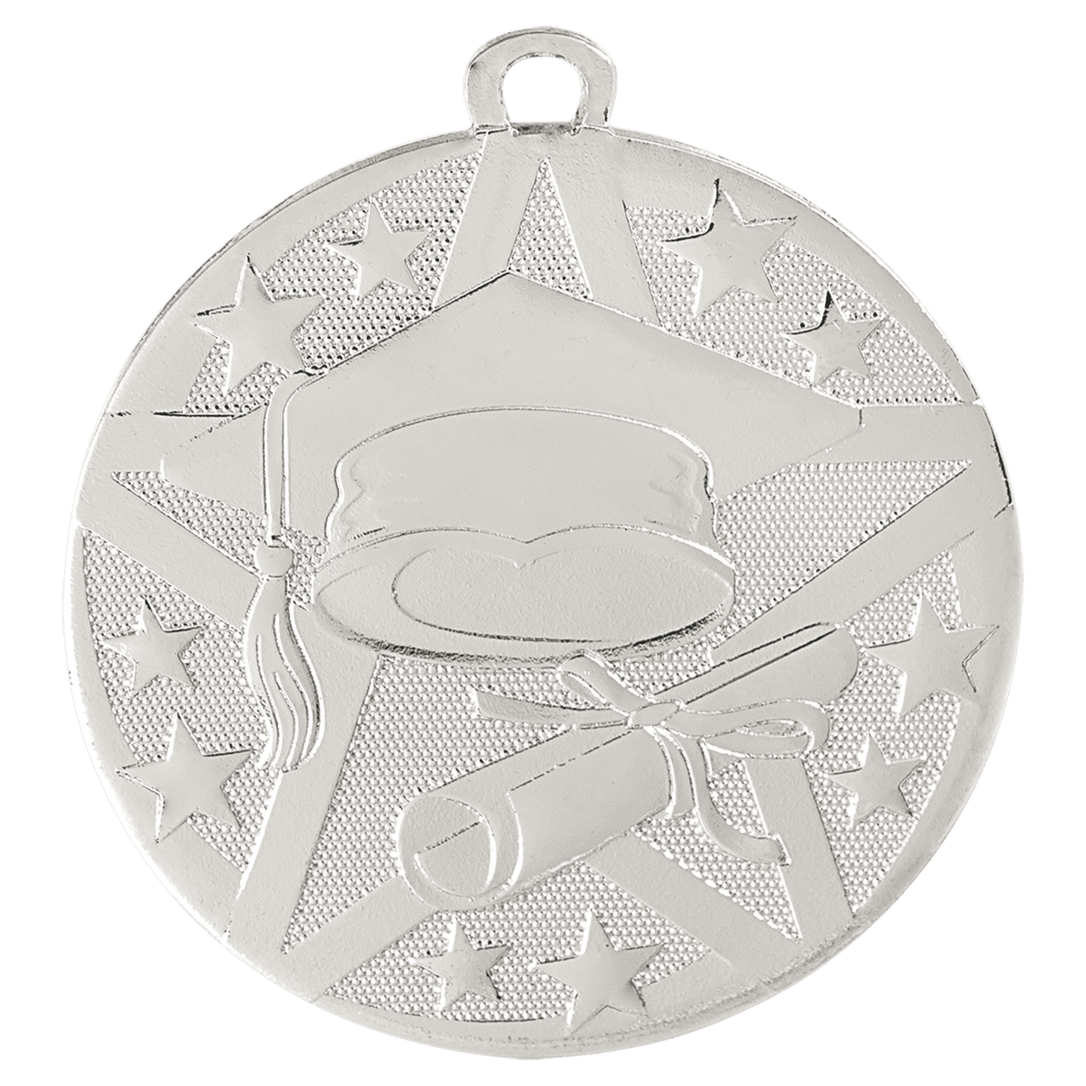 Graduate Superstar Medal-Silver-AKD Ink