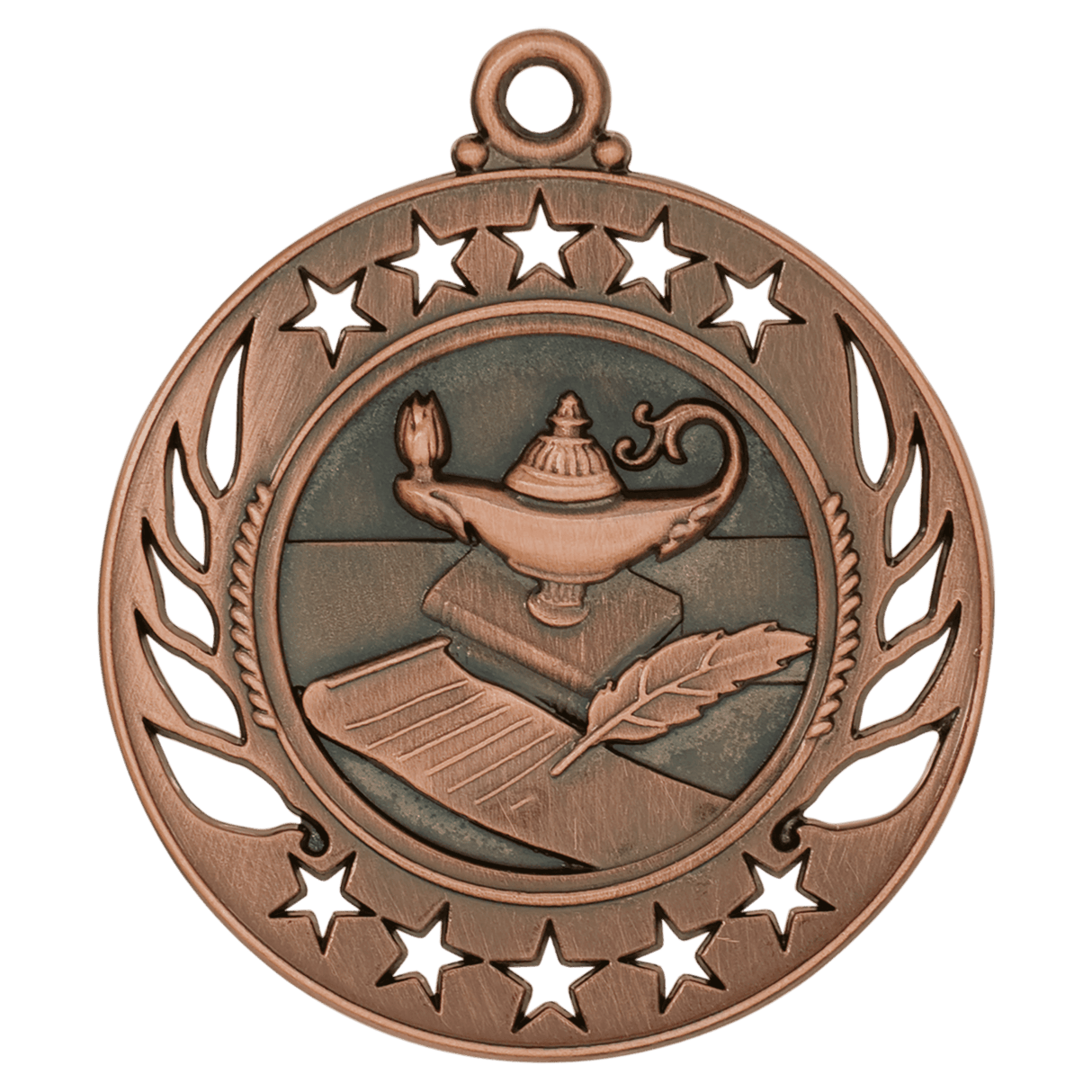 Lamp of Knowledge Galaxy Medal-Bronze-AKD Ink