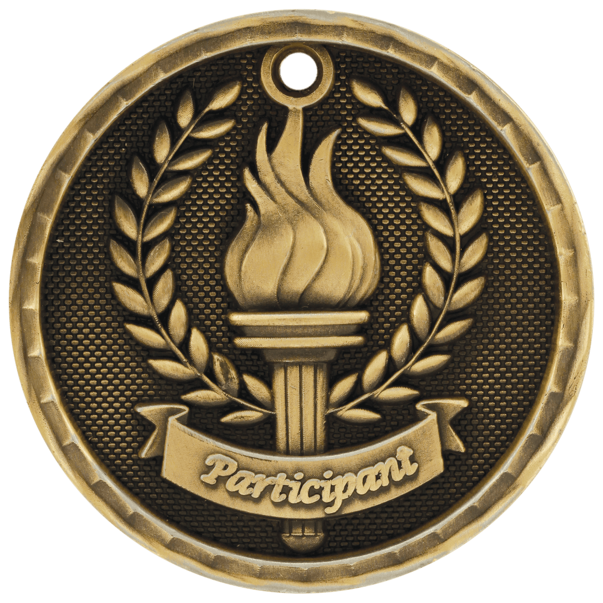 Participant 3-D Medal-Gold-AKD Ink
