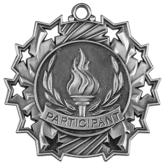Participant Ten Star Medal-Silver
