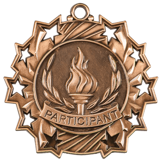 Participant Ten Star Medal-Bronze