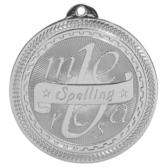 Spelling BriteLazer Medal-Silver