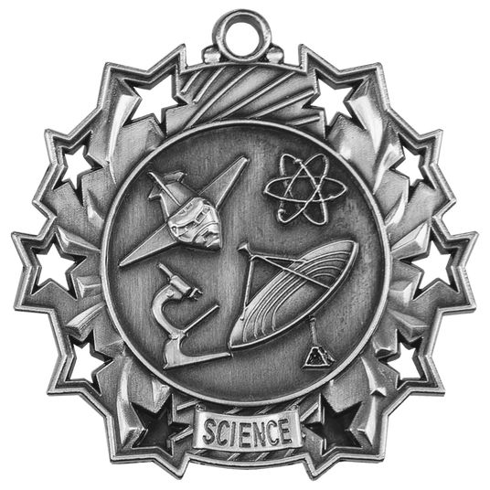 Science Ten Star Medal-Silver