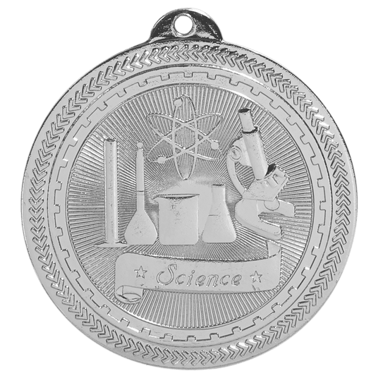 Science BriteLazer Medal-Silver