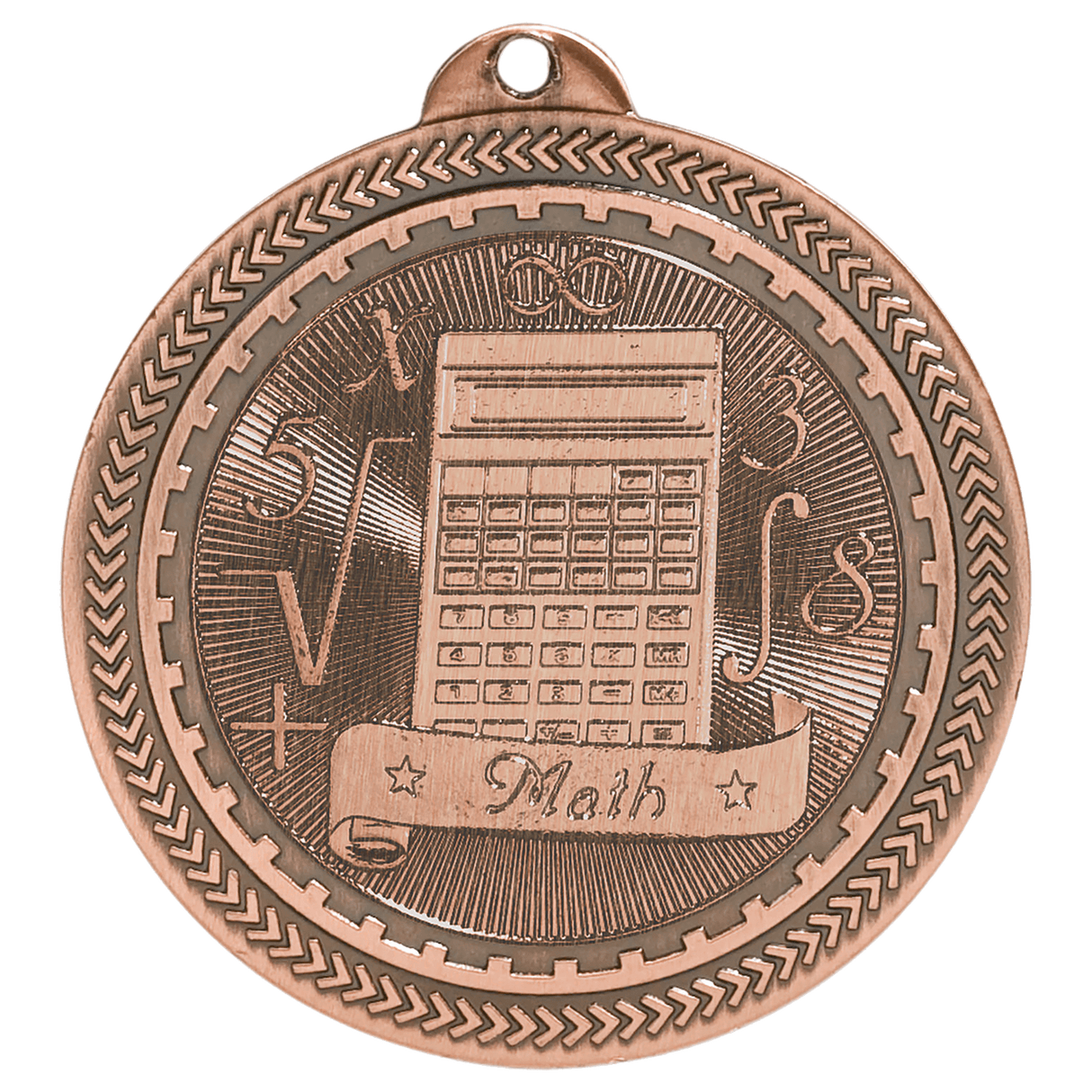 Math BriteLazer Medal-Bronze-AKD Ink