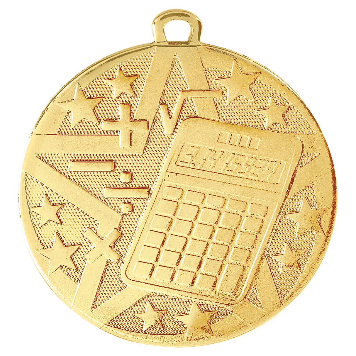 Math Superstar Medal-Gold-AKD Ink