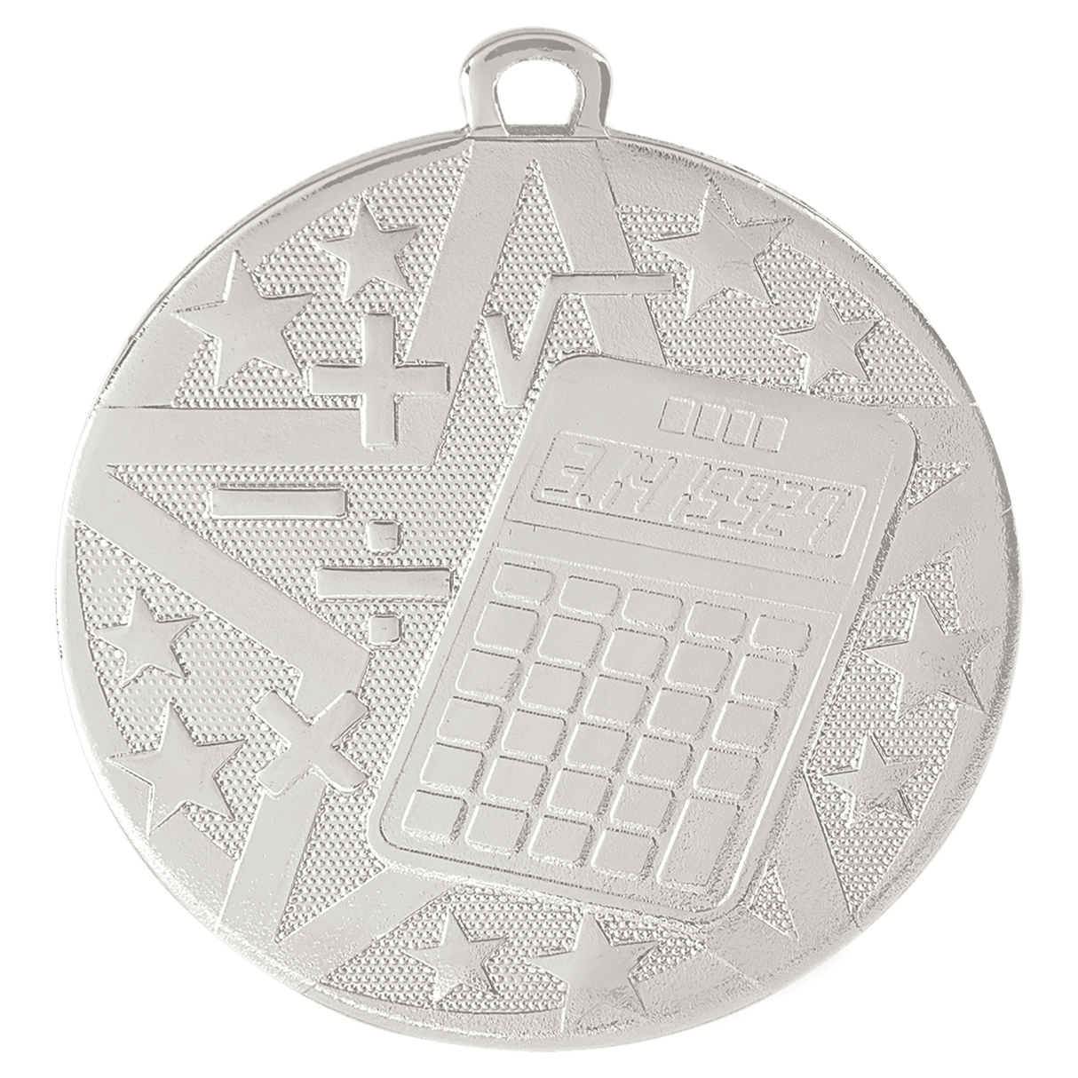 Math Superstar Medal-Silver-AKD Ink