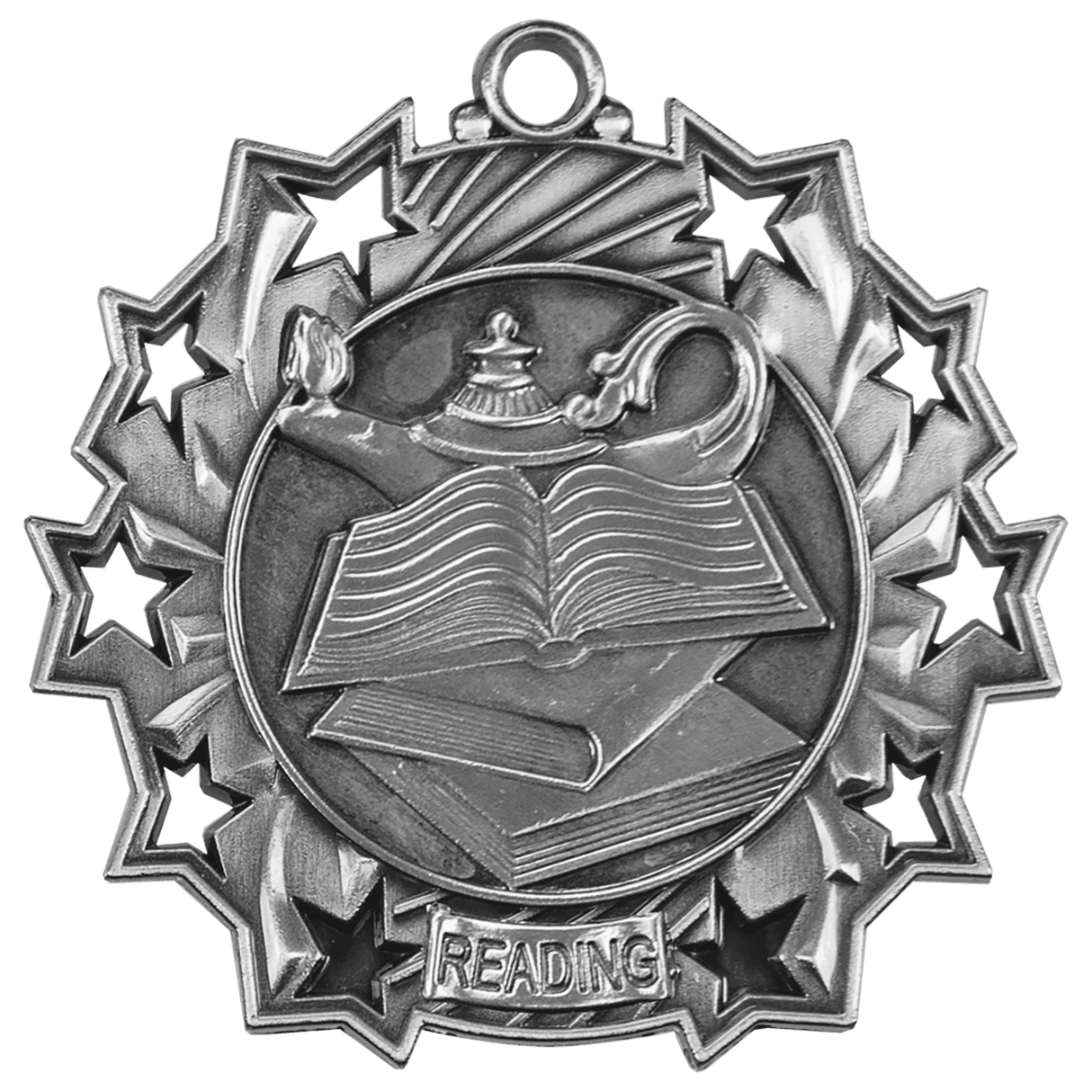 Reading Ten Star Medal-Silver-AKD Ink