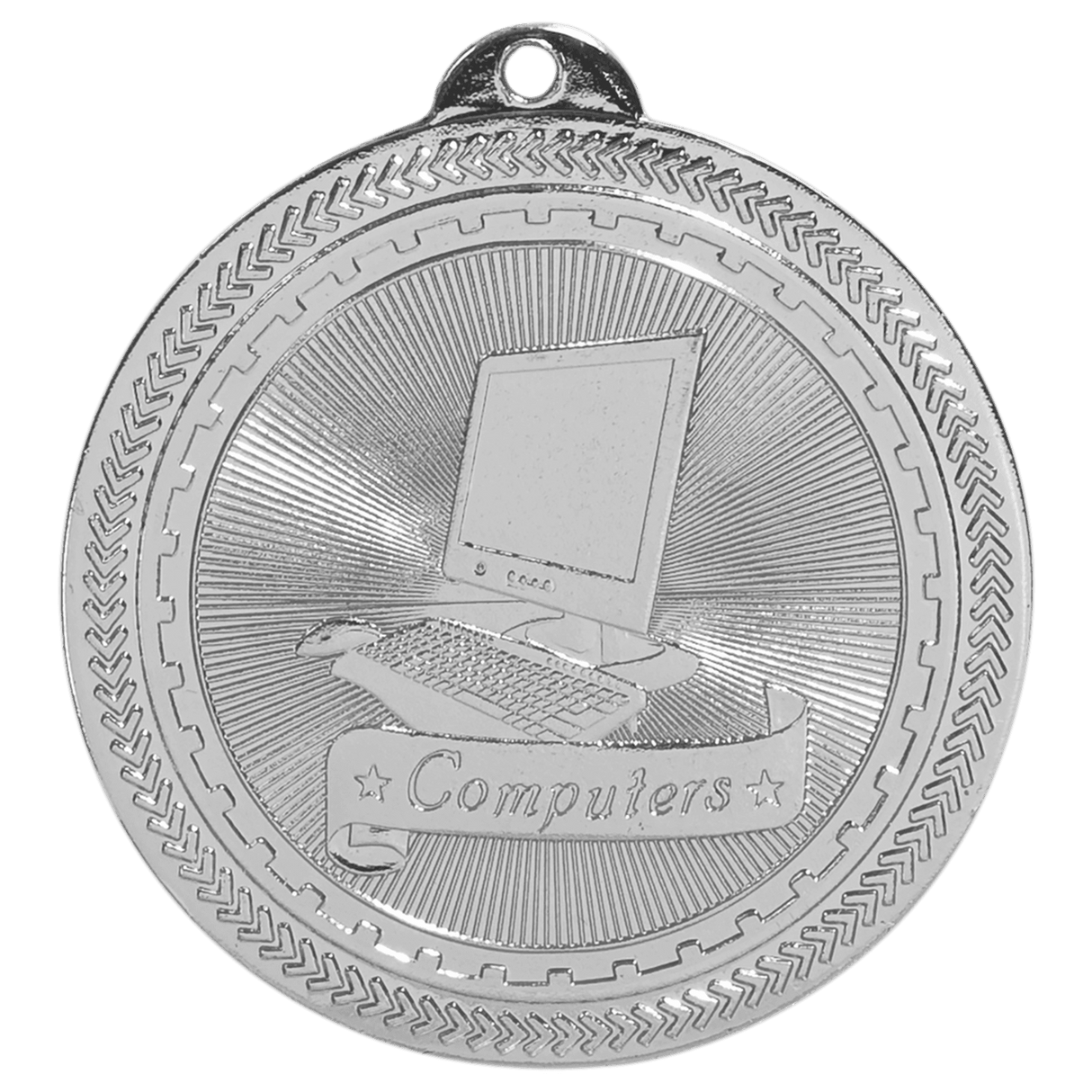 Computers BriteLazer Medal-Silver-AKD Ink