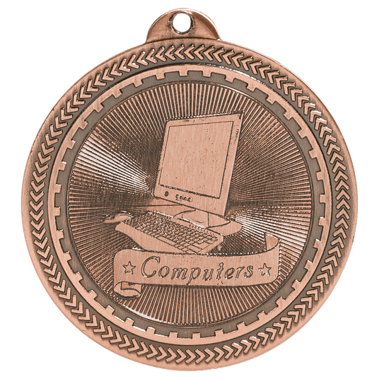 Computers BriteLazer Medal-Bronze