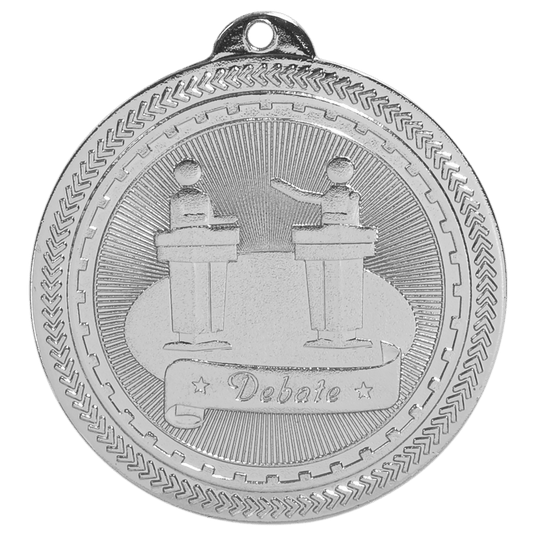 Debate BriteLazer Medal-Silver