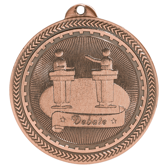 Debate BriteLazer Medal-Bronze