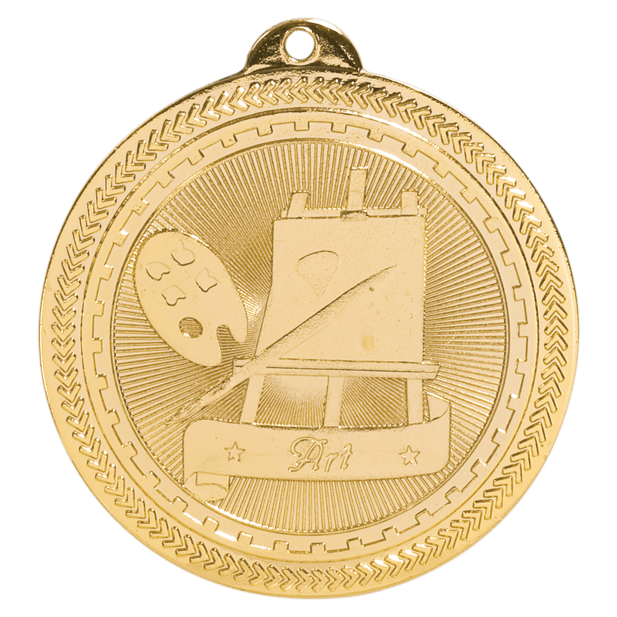 Art BriteLazer Medal-Gold - AKD Ink