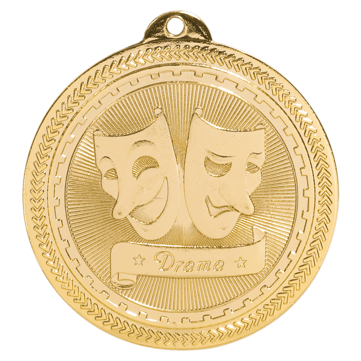 Drama BriteLazer Medal-Gold-AKD Ink