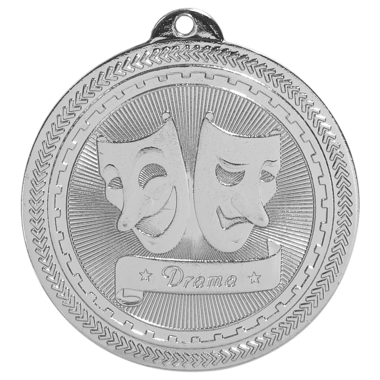 Drama BriteLazer Medal-Silver-AKD Ink