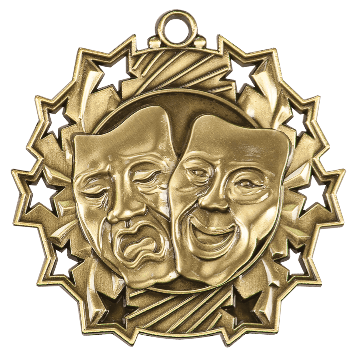Drama Ten Star Medal-Gold-AKD Ink