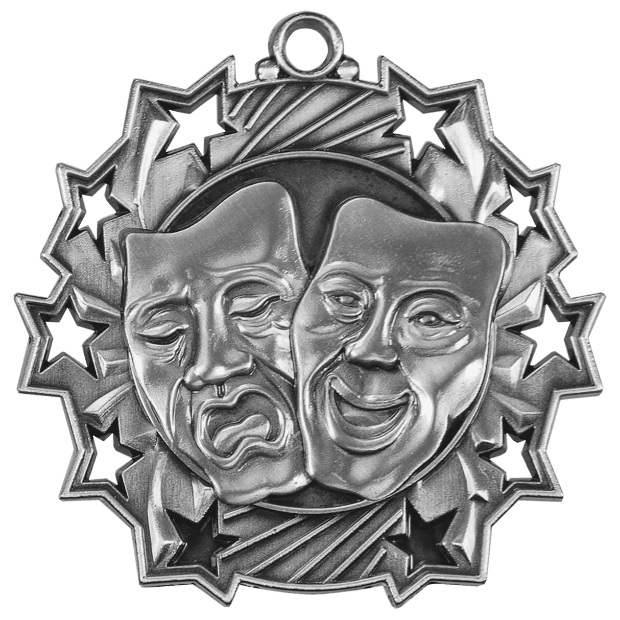 Drama Ten Star Medal-Silver-AKD Ink
