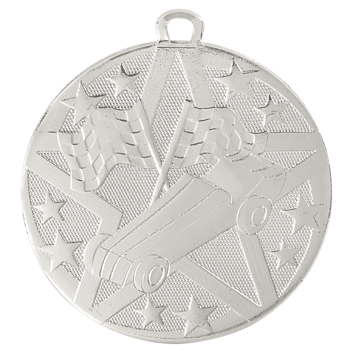 Pinewood Derby Superstar Medal-Silver-AKD Ink