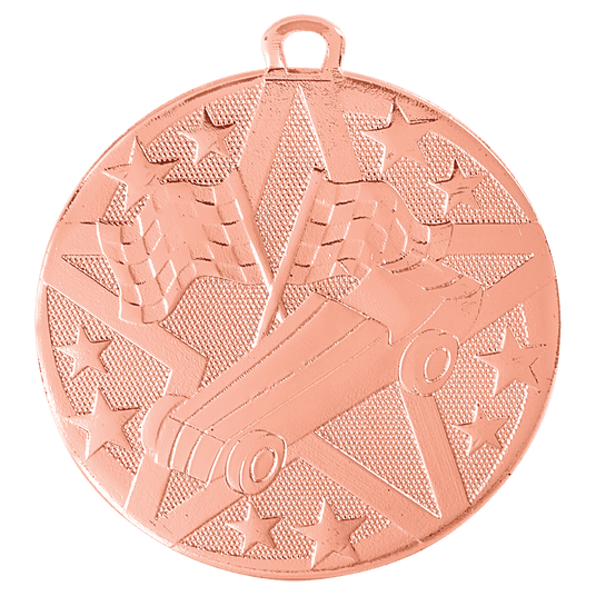 Pinewood Derby Superstar Medal-Bronze