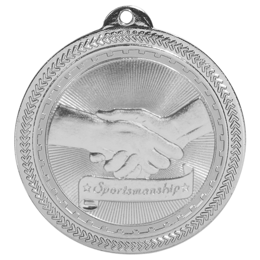Sportsmanship BriteLazer Medal-Silver