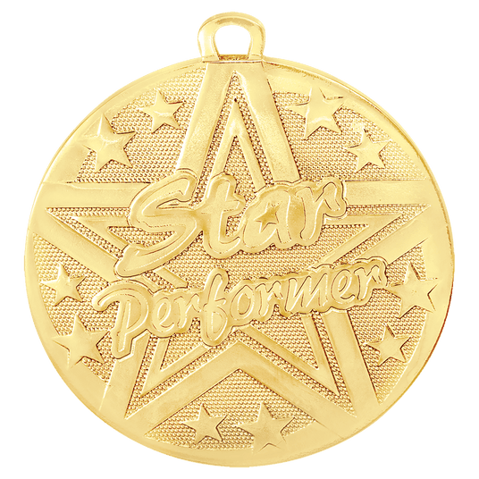 Star Performer Superstar Medal-Gold