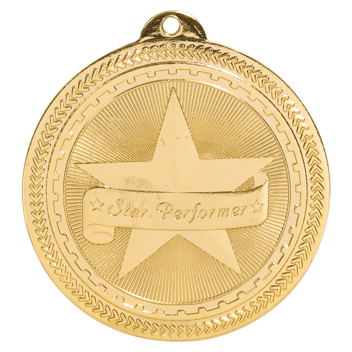 Star Performer BriteLazer Medal-Gold-AKD Ink