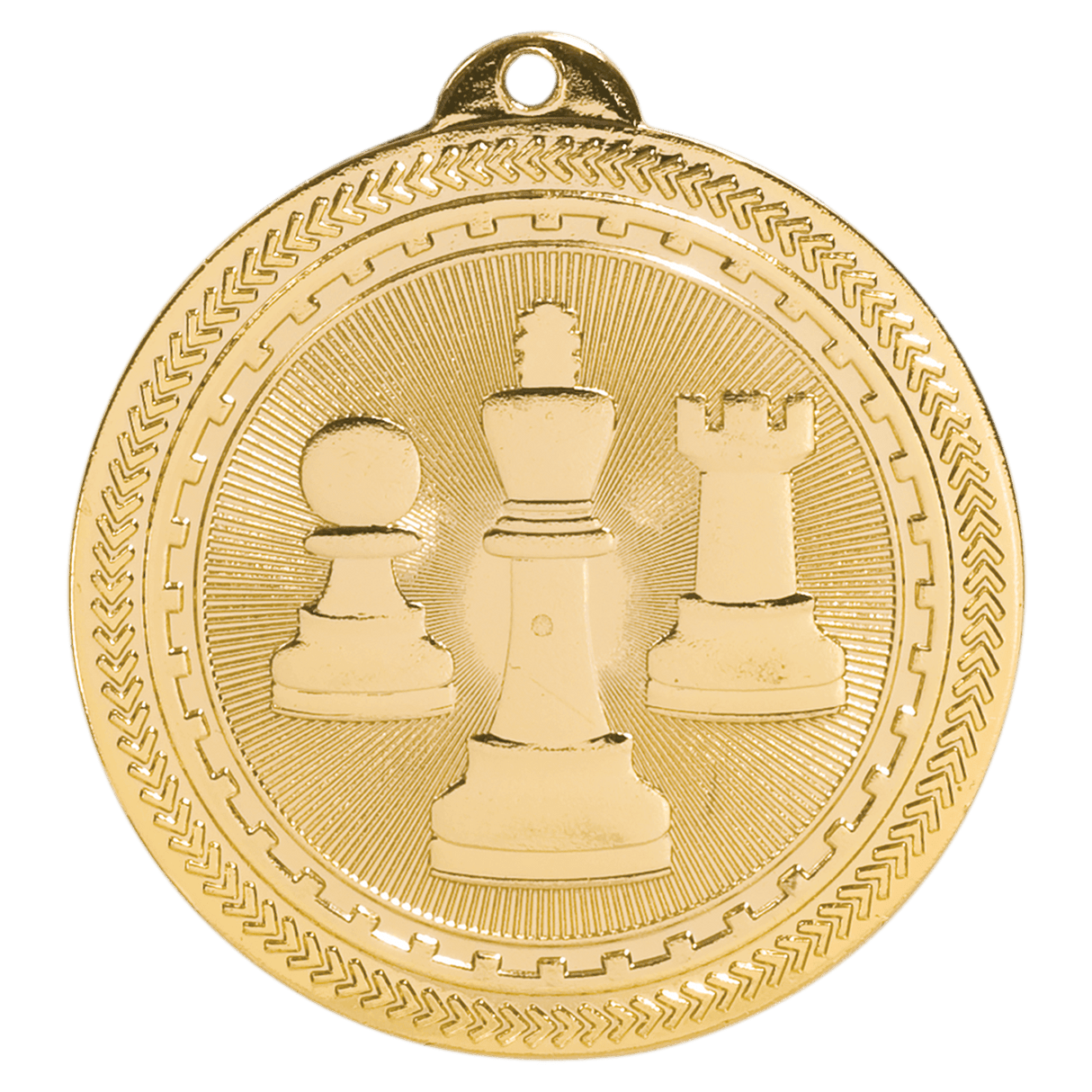 Chess BriteLazer Medal-Gold-AKD Ink
