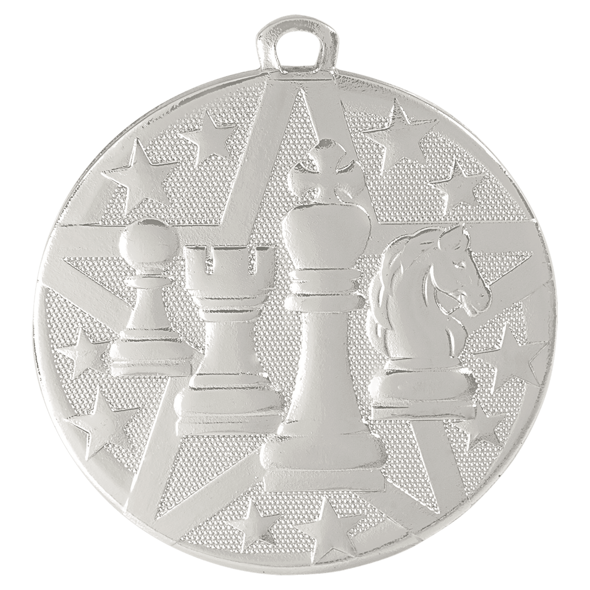Chess Superstar Medal-Silver-AKD Ink