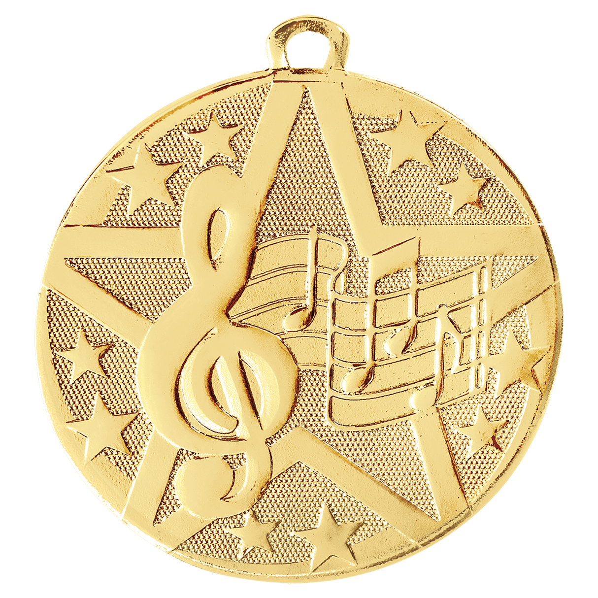 Music Superstar Medal-Gold - AKD Ink