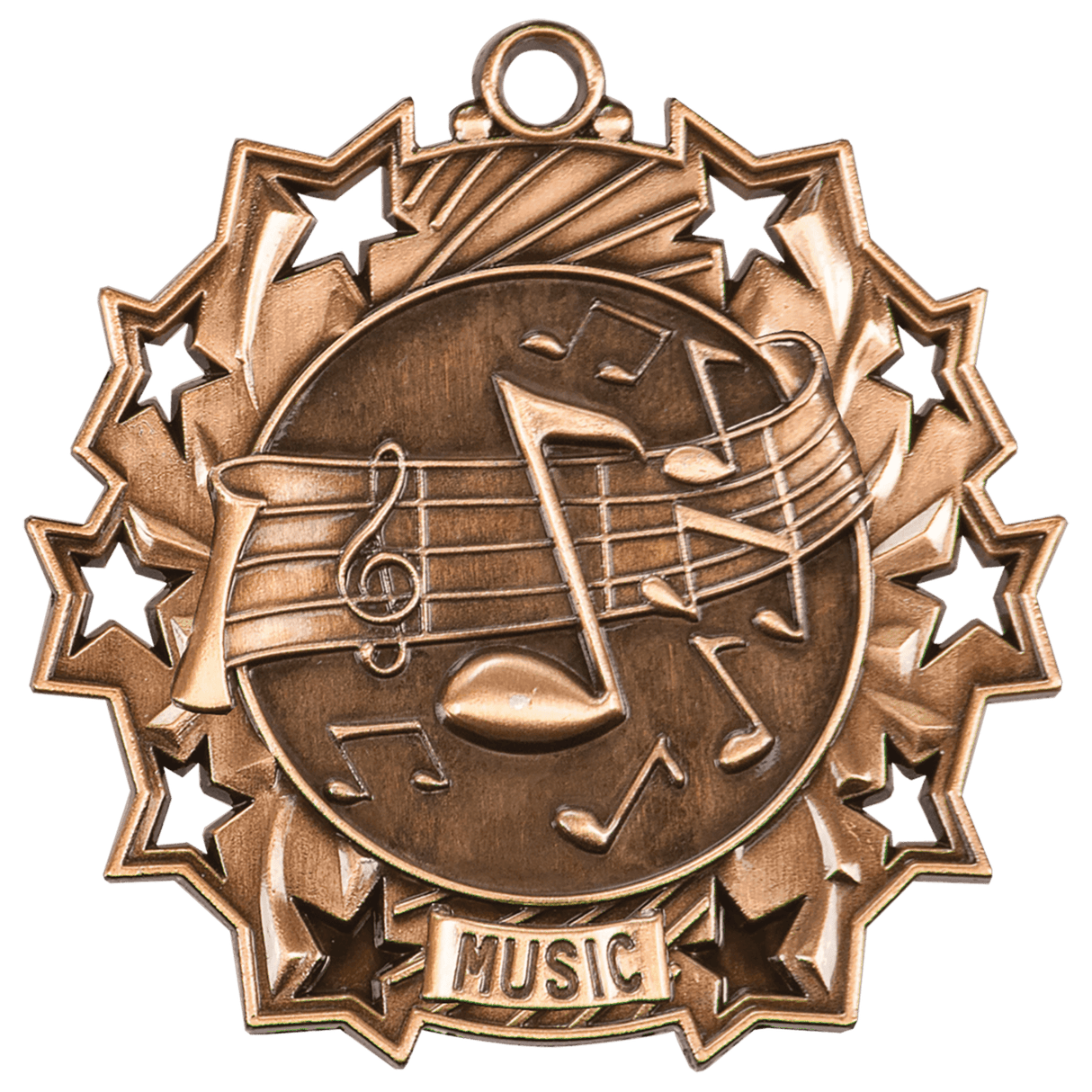 Music Ten Star Medal-Bronze - AKD Ink