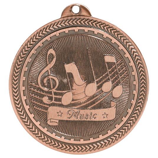 Music BriteLazer Medal-Bronze