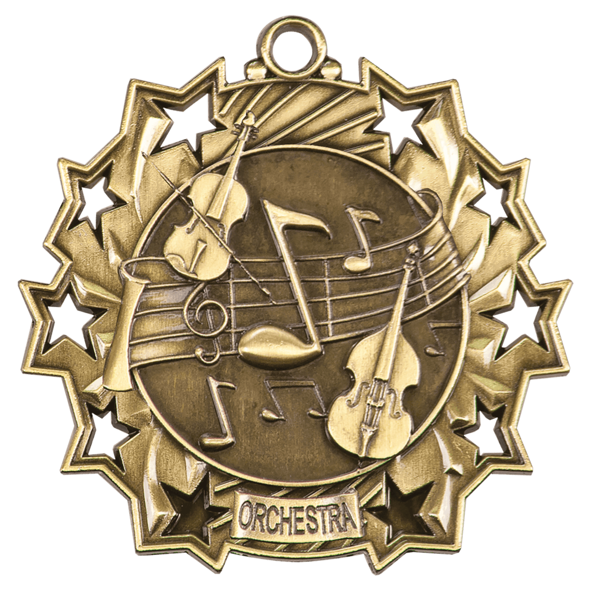 Orchestra Ten Star Medal-Gold - AKD Ink
