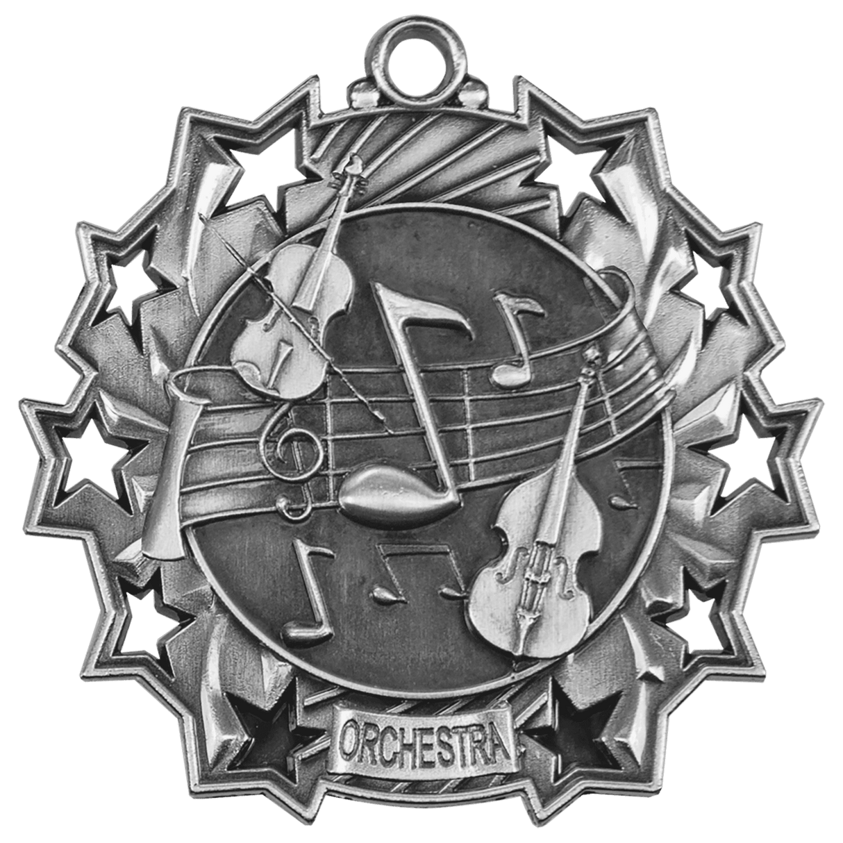 Orchestra Ten Star Medal-Silver - AKD Ink