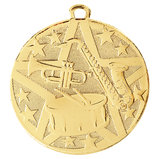 Band Superstar Medal-Gold