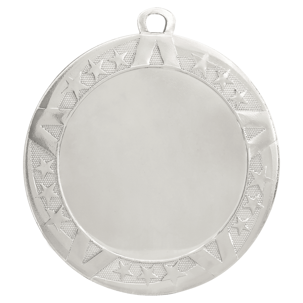 Superstar 2" Insert Holder Medal-Silver (Insert Not Included) - AKD Ink